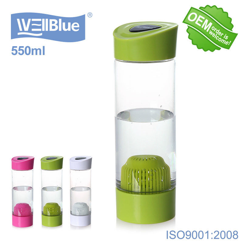 Drinking Sport Portable Alkaline Water Bottle , Alkaline Ionized Water Bottles