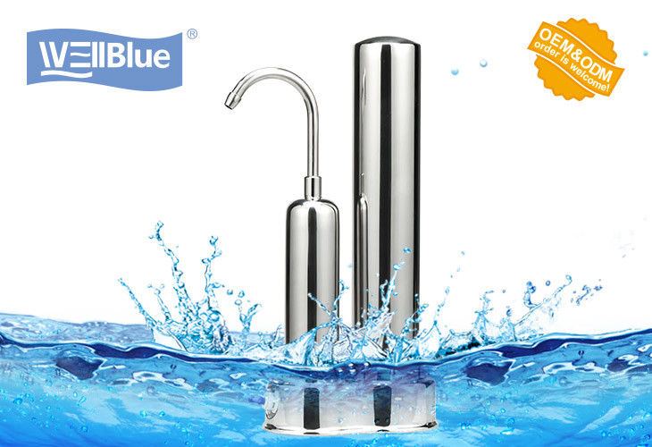 Multistage Ceramic Countertop Water Filter , Household Countertop Water Purifier