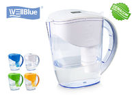 Plastic 3.5L Alkaline Water Filter Pitcher Eco Friendly For Rise PH 8-10 Level