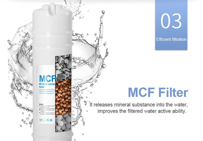 WellBlue Merek OEM Desain Baru 5 tahap undersink UF alkaline water filter machine